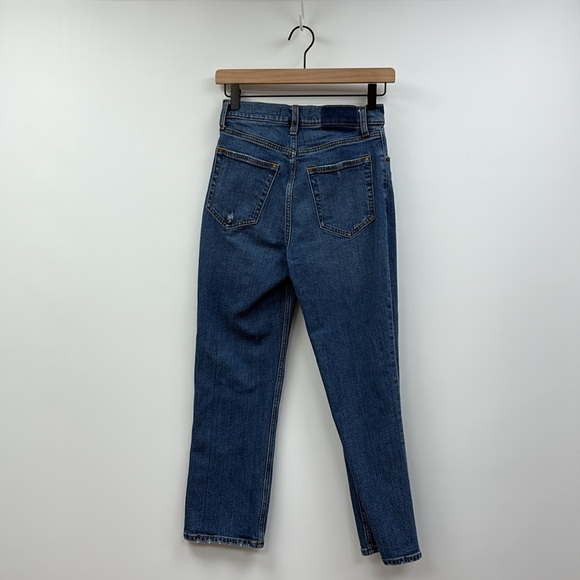 Abercrombie & Fitch The Ankle Straight Ultra High Rise Jeans '90s Denim 25 - Picture 5 of 8
